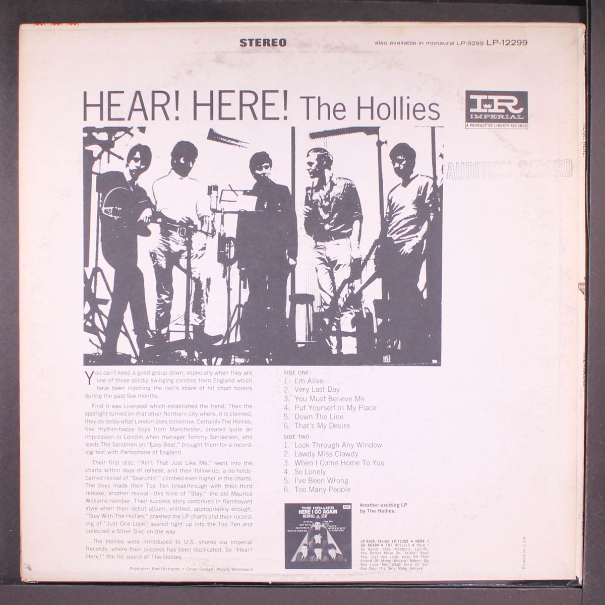 hear! here! by HOLLIES