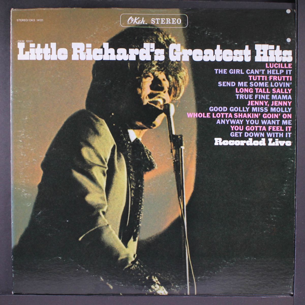 greatest hits, recorded live by LITTLE RICHARD