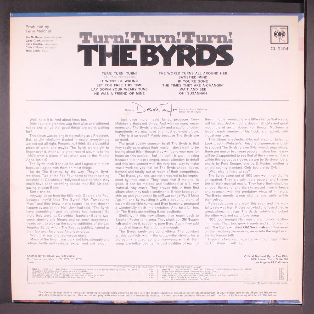 turn! turn! turn! by BYRDS