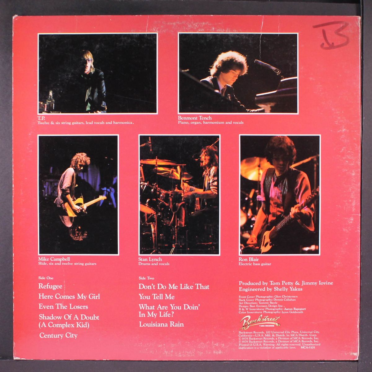 damn the torpedoes by TOM PETTY & HEARTBREAKERS