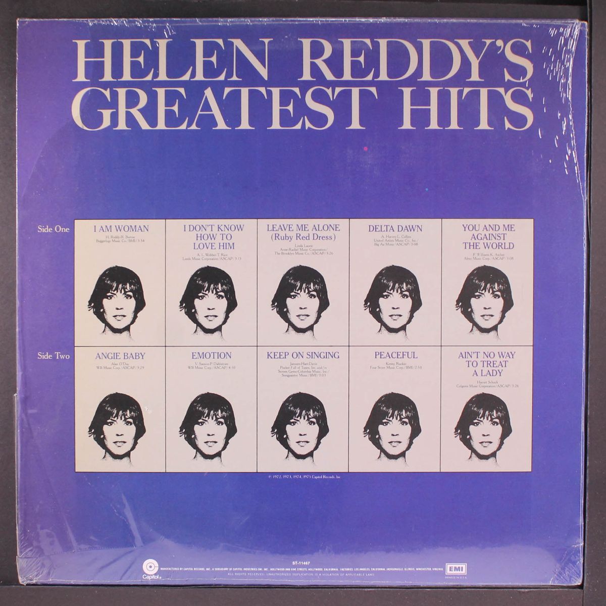 greatest hits by HELEN REDDY