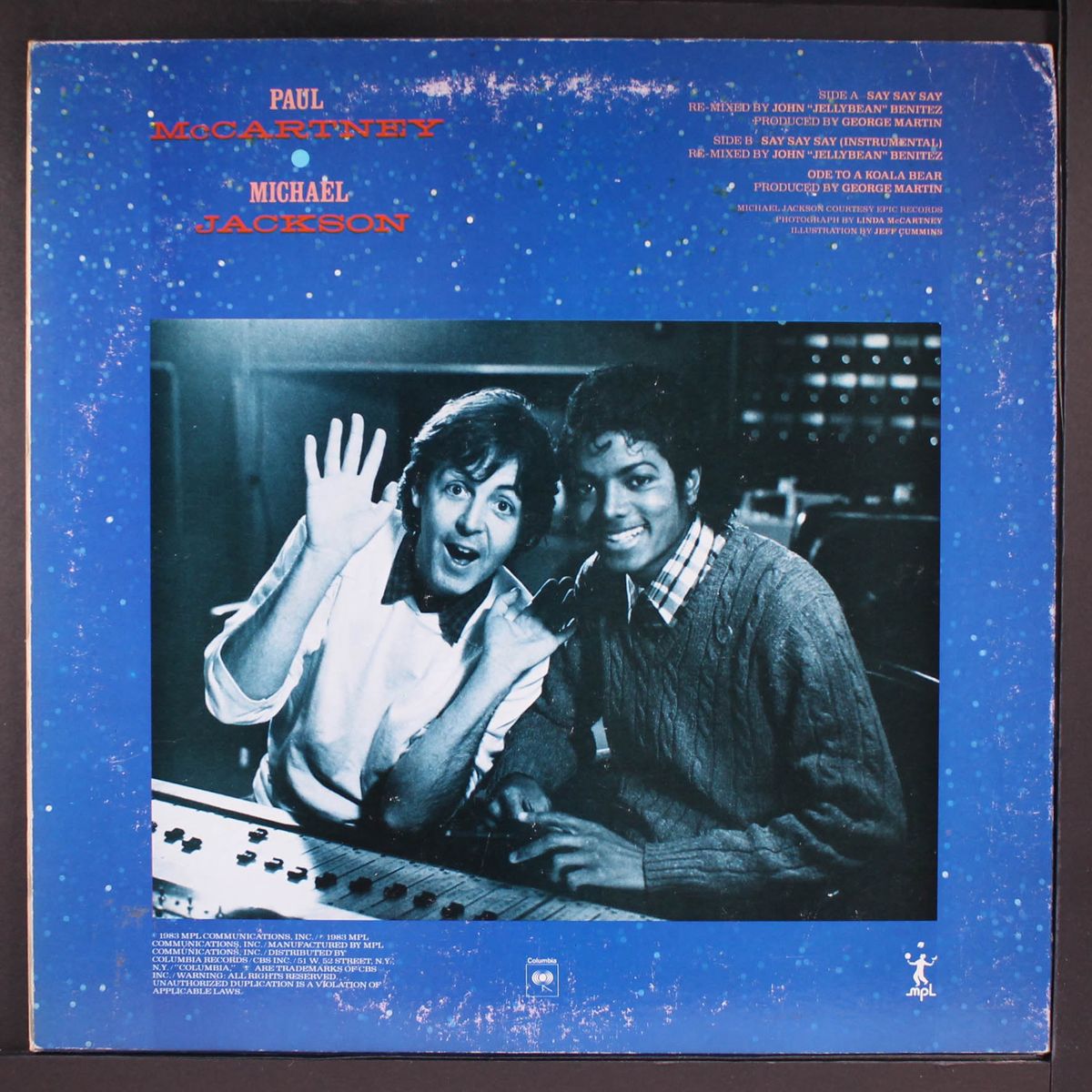 say say say by PAUL MCCARTNEY & MICHAEL JACKSON