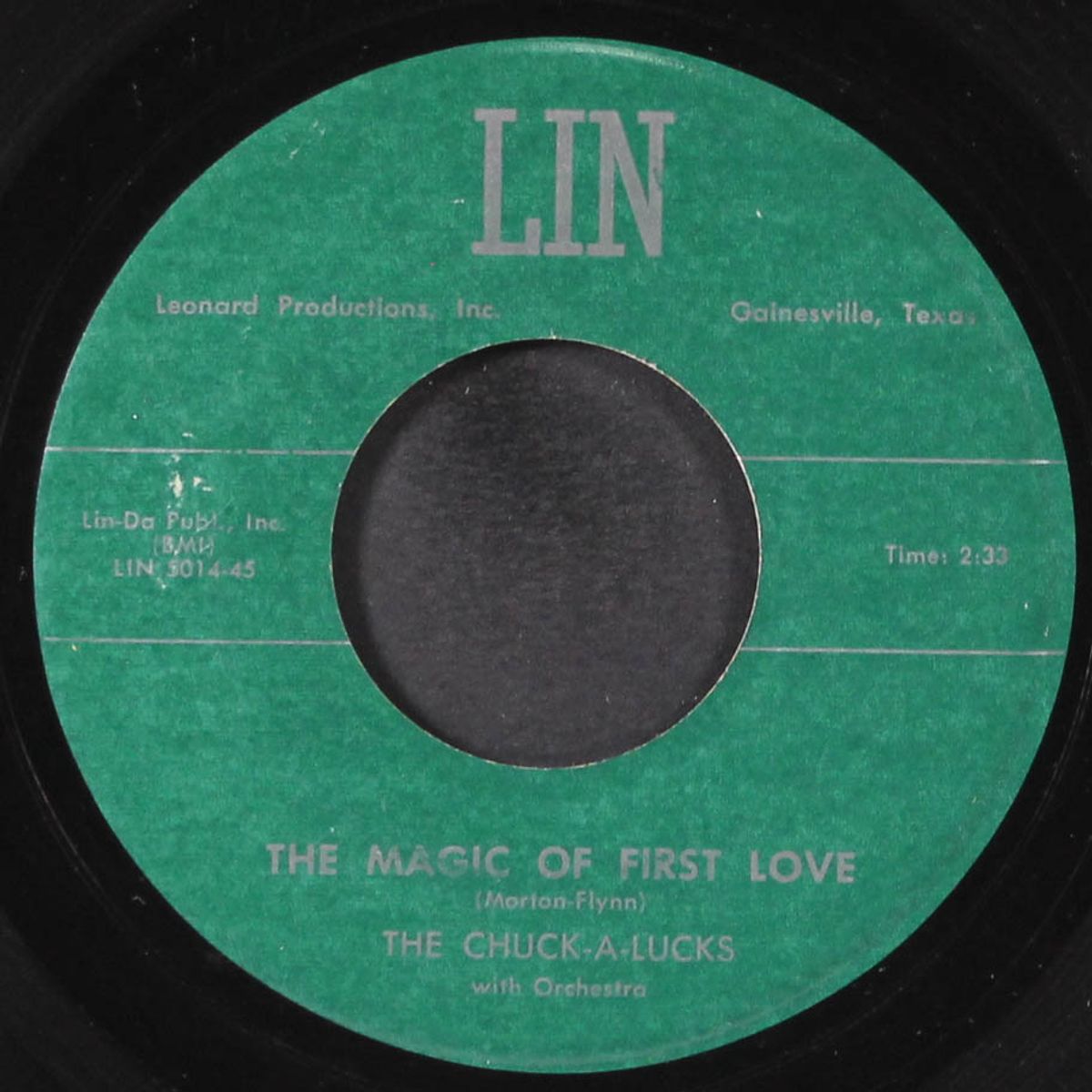 disc jockey fever / the magic of first love by CHUCK-A-LUCKS