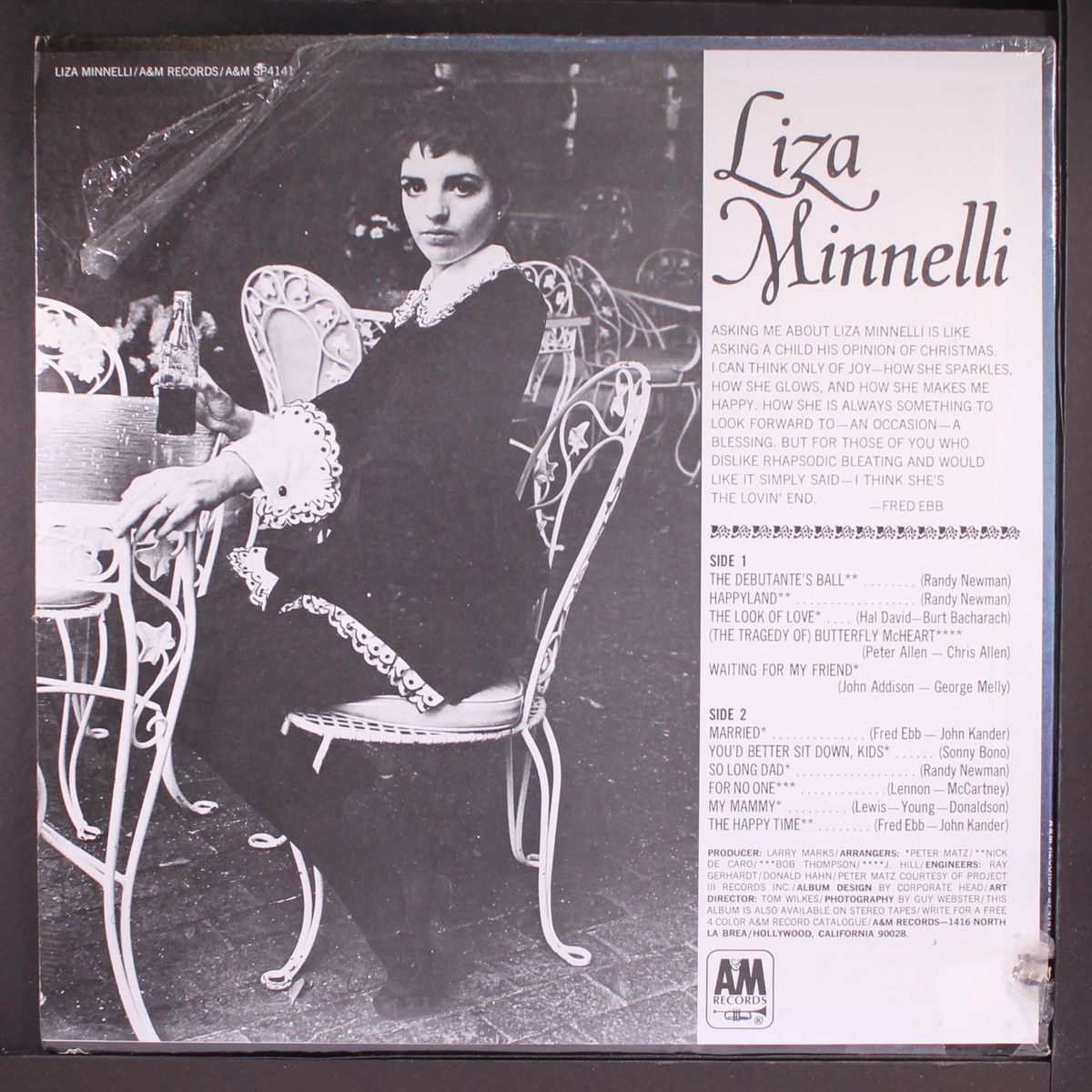 liza minnelli by LIZA MINNELLI