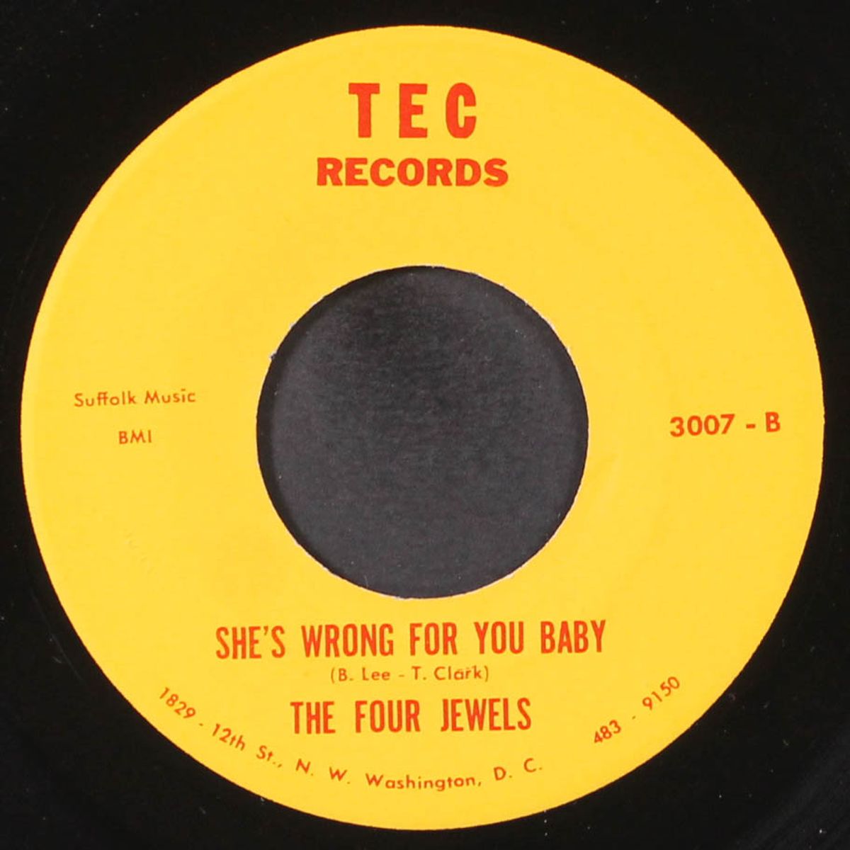 baby it's you / she' s wrong for you baby by FOUR JEWELS
