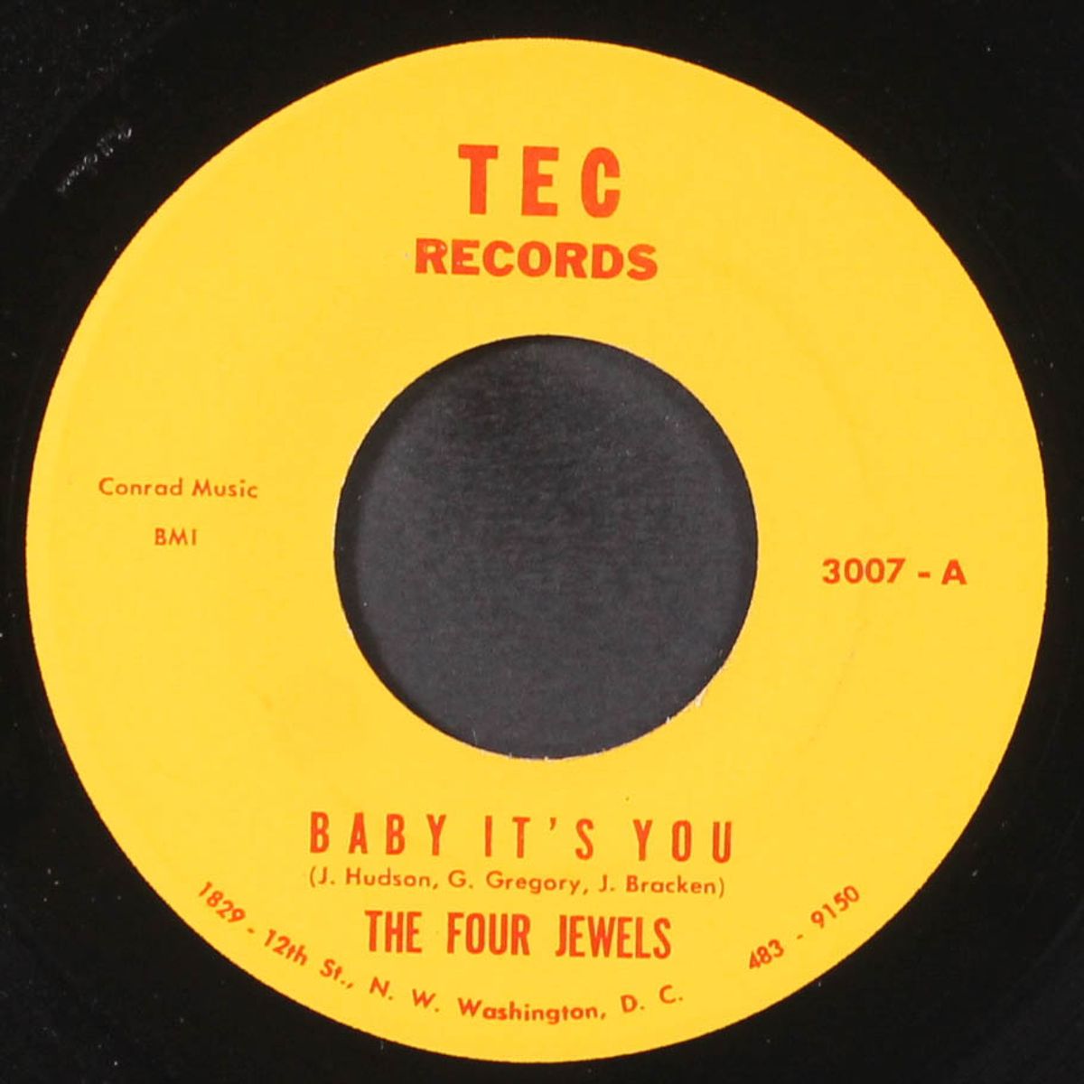 baby it's you / she' s wrong for you baby by FOUR JEWELS