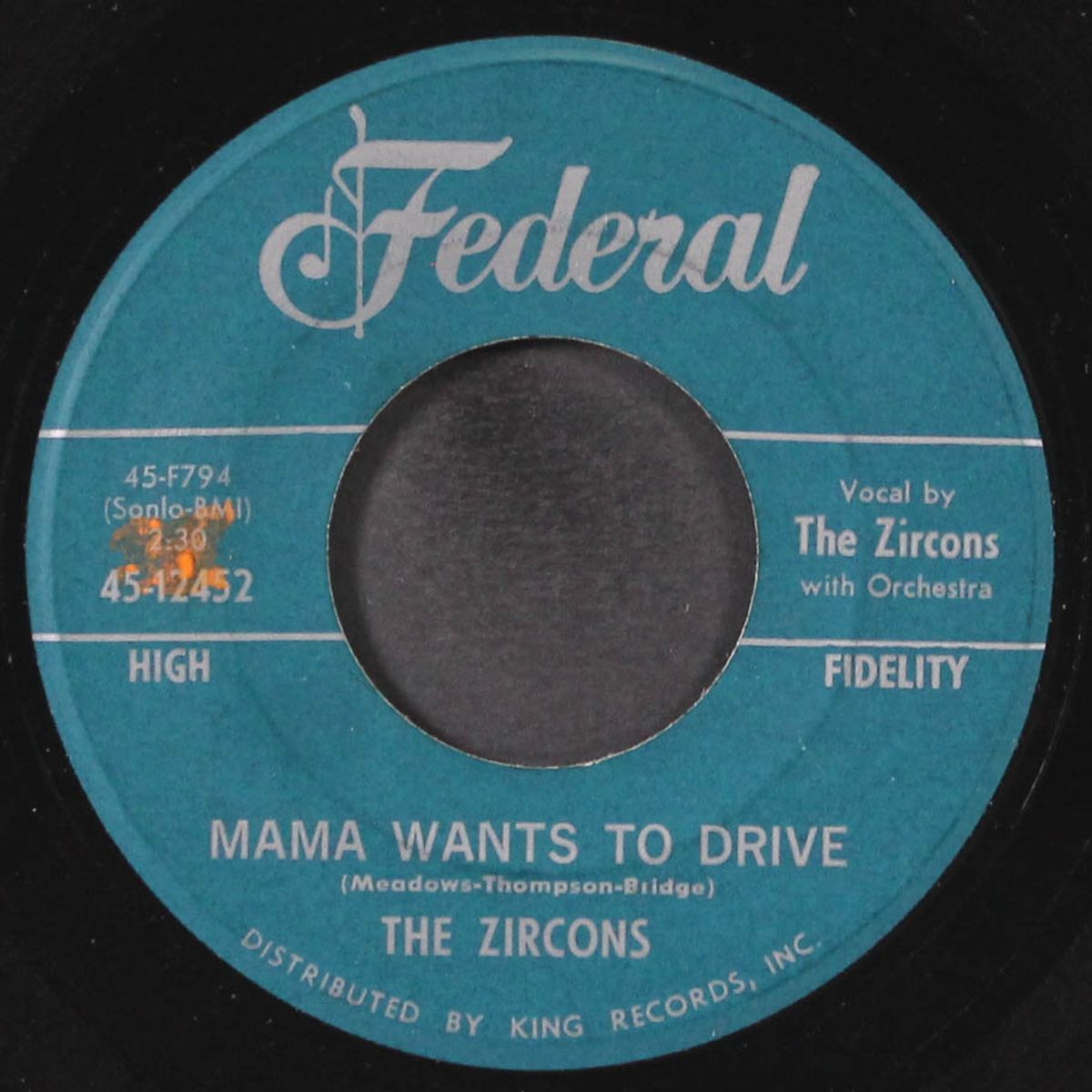 mama wants to drive / no twistin' on sunday by ZIRCONS