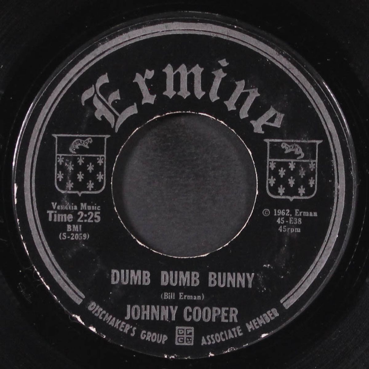little bride / dumb dumb bunny by JOHNNY COOPER