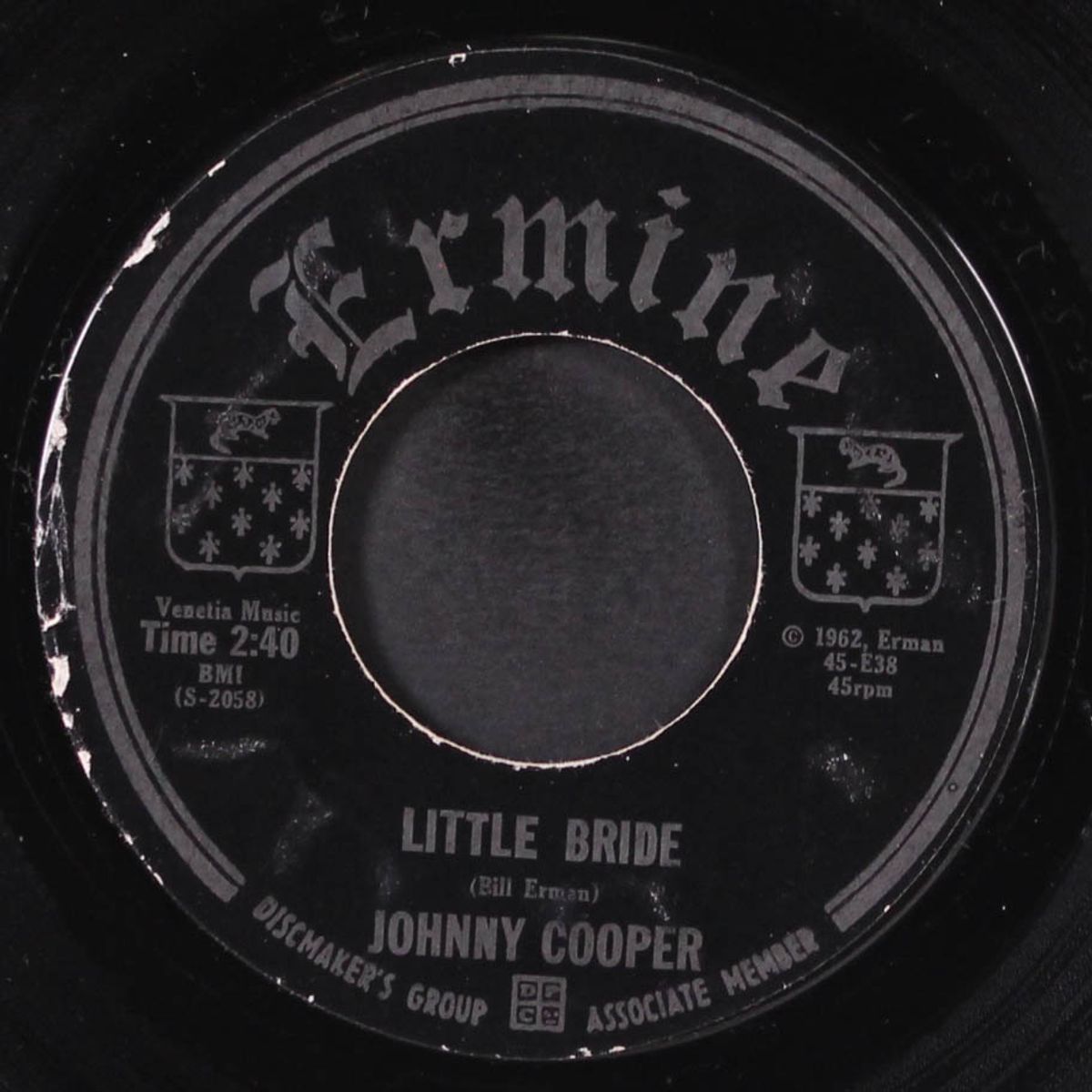 little bride / dumb dumb bunny by JOHNNY COOPER