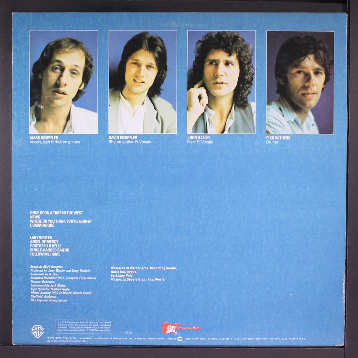 communique by DIRE STRAITS