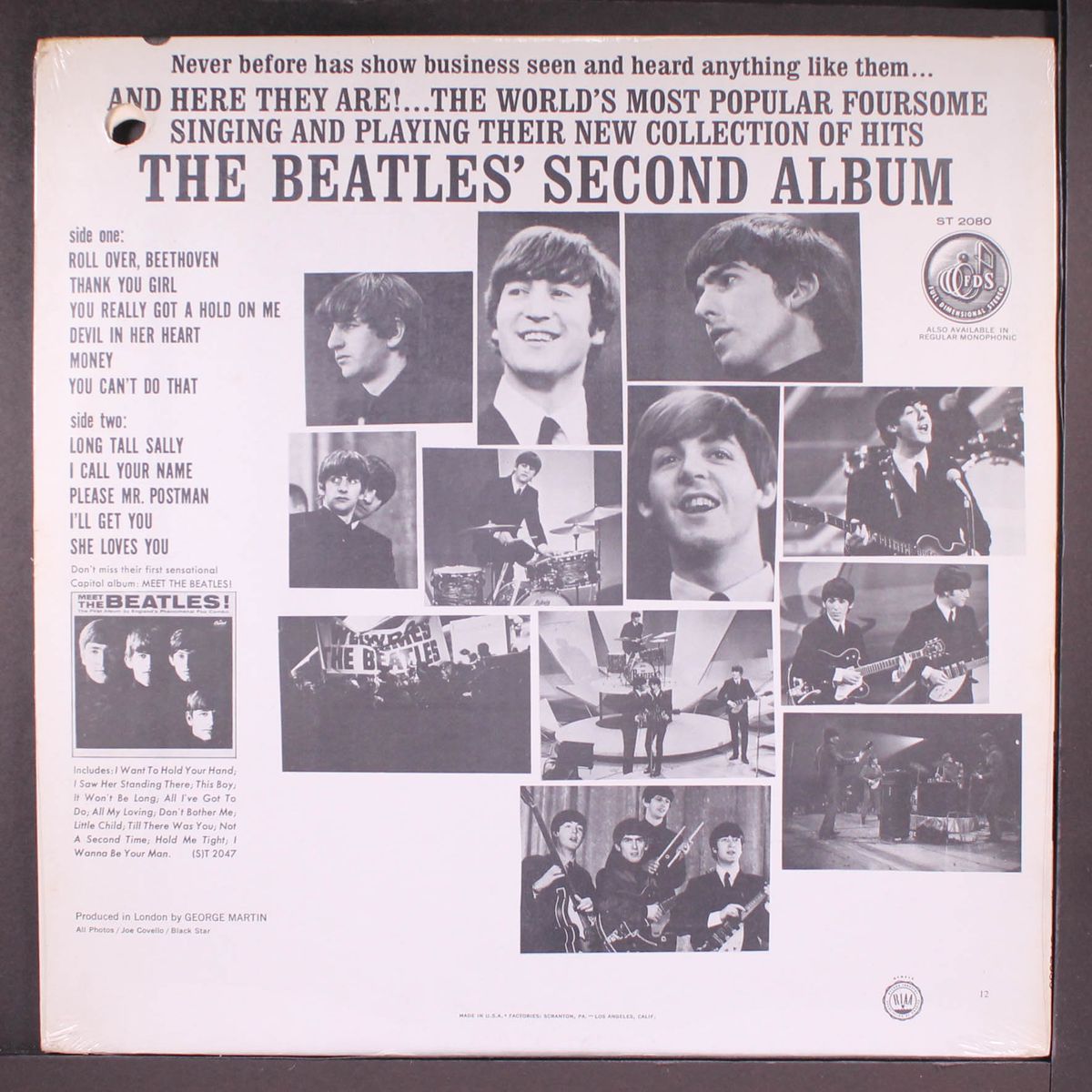 the beatles' second album by BEATLES
