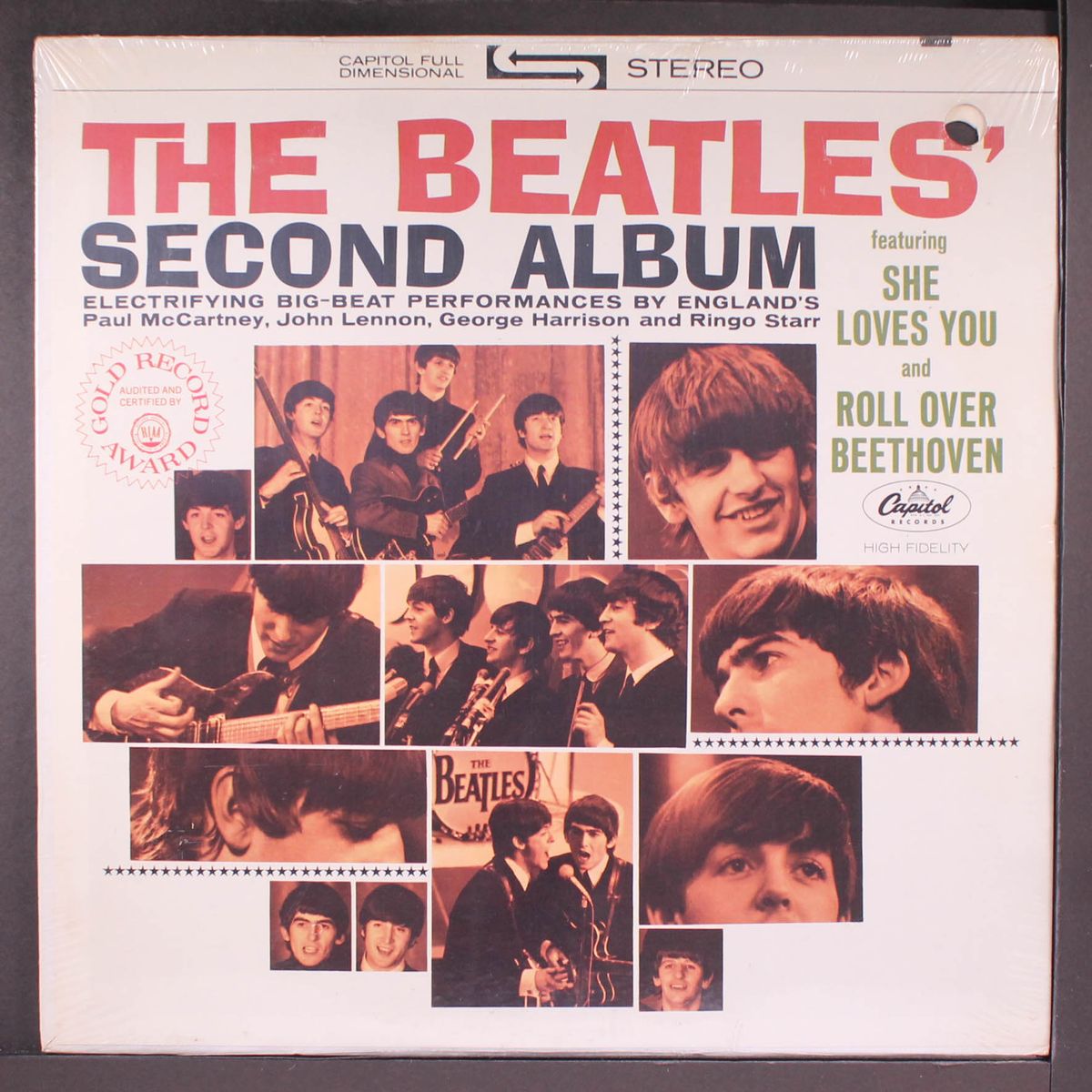 the beatles' second album by BEATLES
