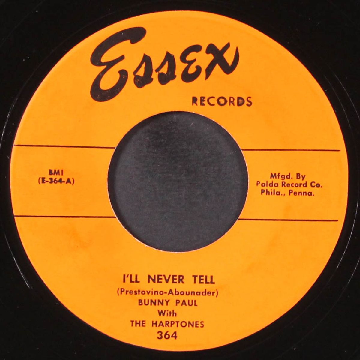 i'll never tell / honey love by BUNNY PAUL & HARPTONES