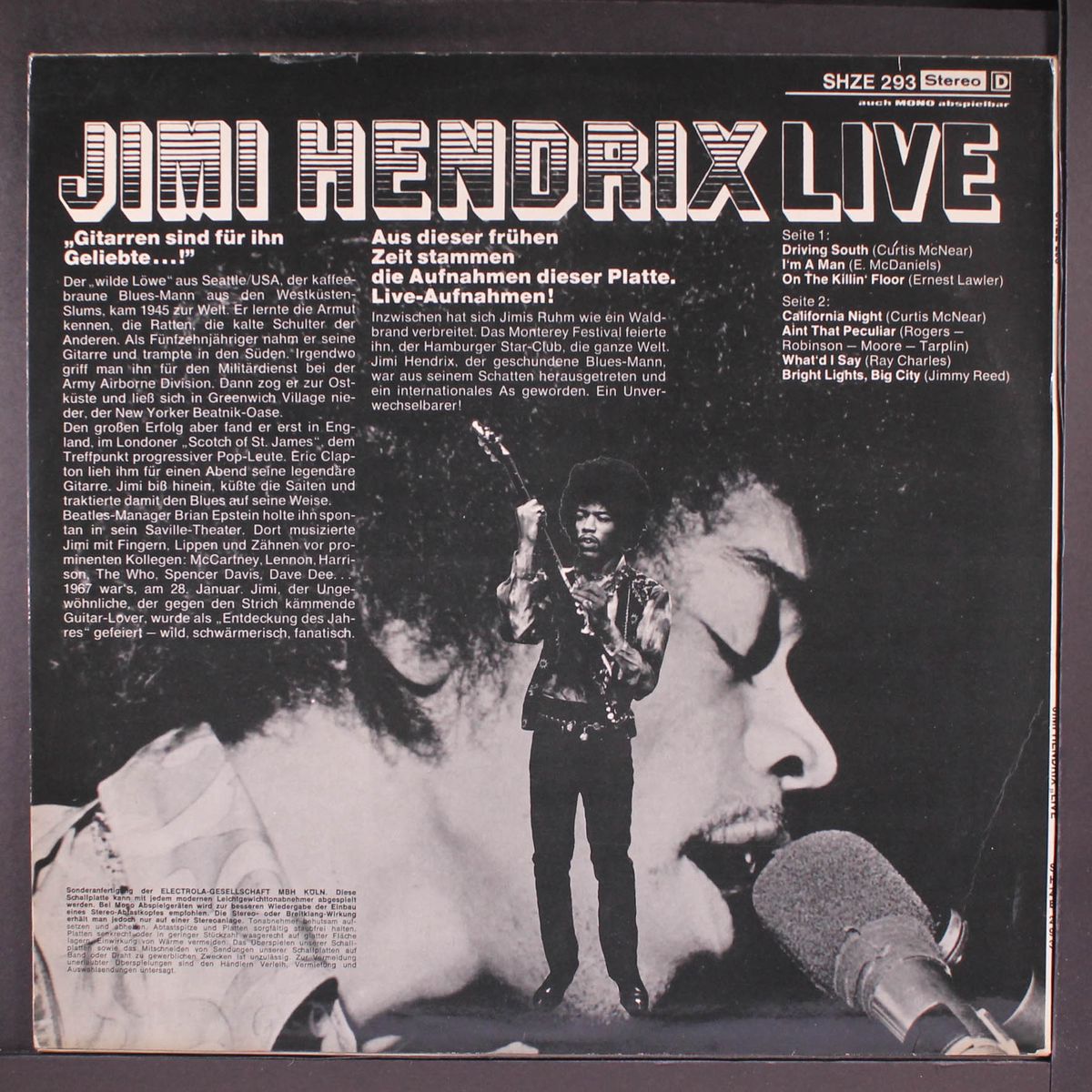 live by JIMI HENDRIX