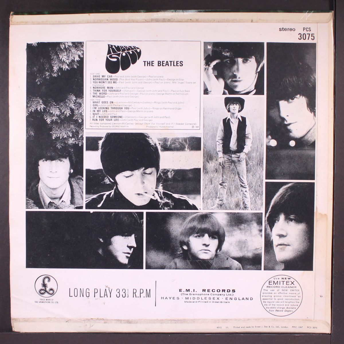 rubber soul by BEATLES