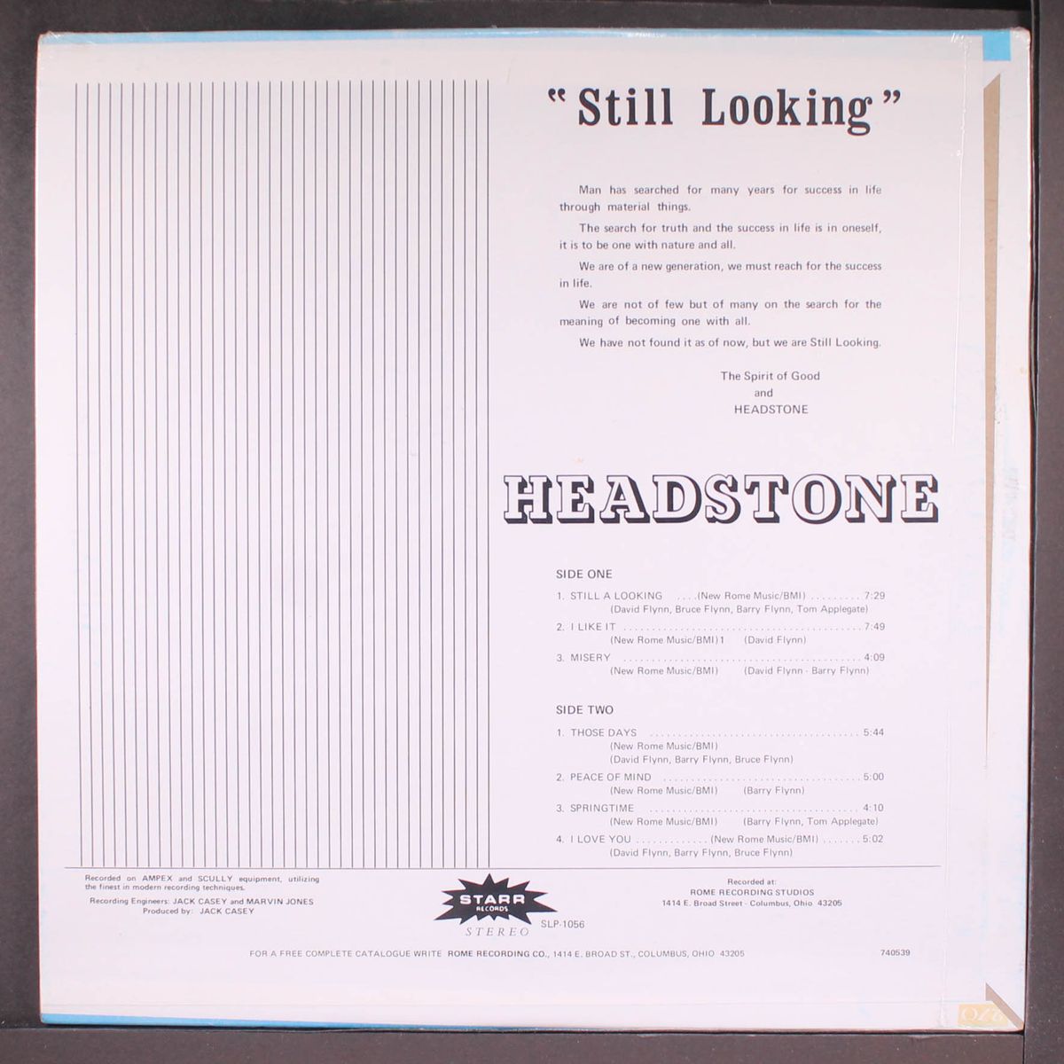 still looking by HEADSTONE