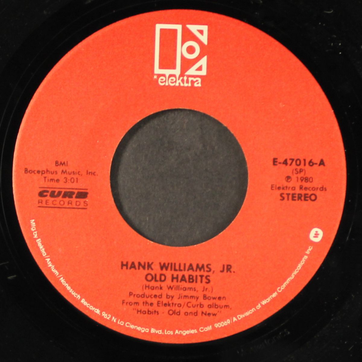 old habits / won't it be nice by HANK WILLIAMS, JR.