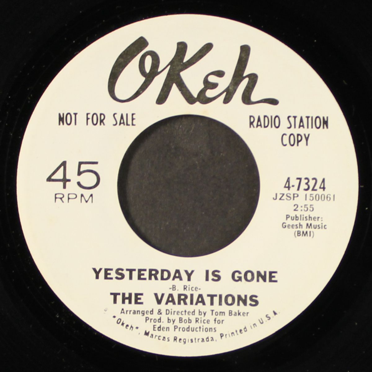 yesterday is gone / empty words by VARIATIONS