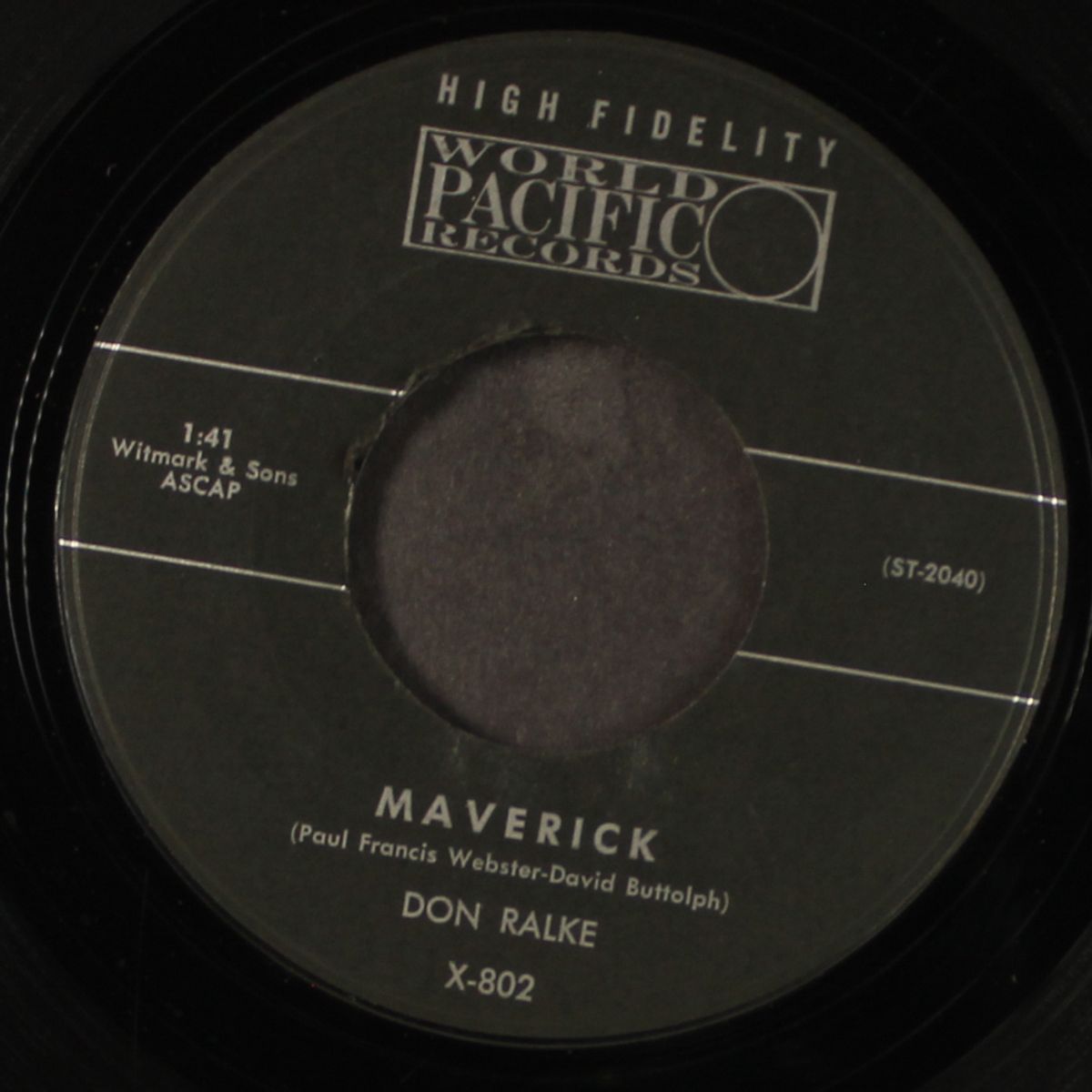 travelin' west / maverick by DON RALKE