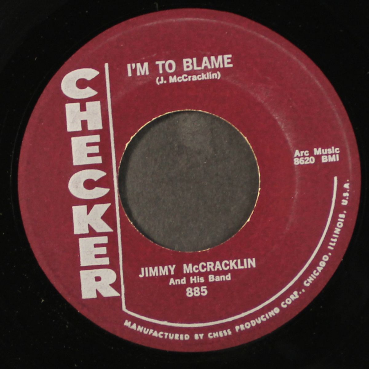 the walk / i'm to blame by JIMMY MCCRACKLIN