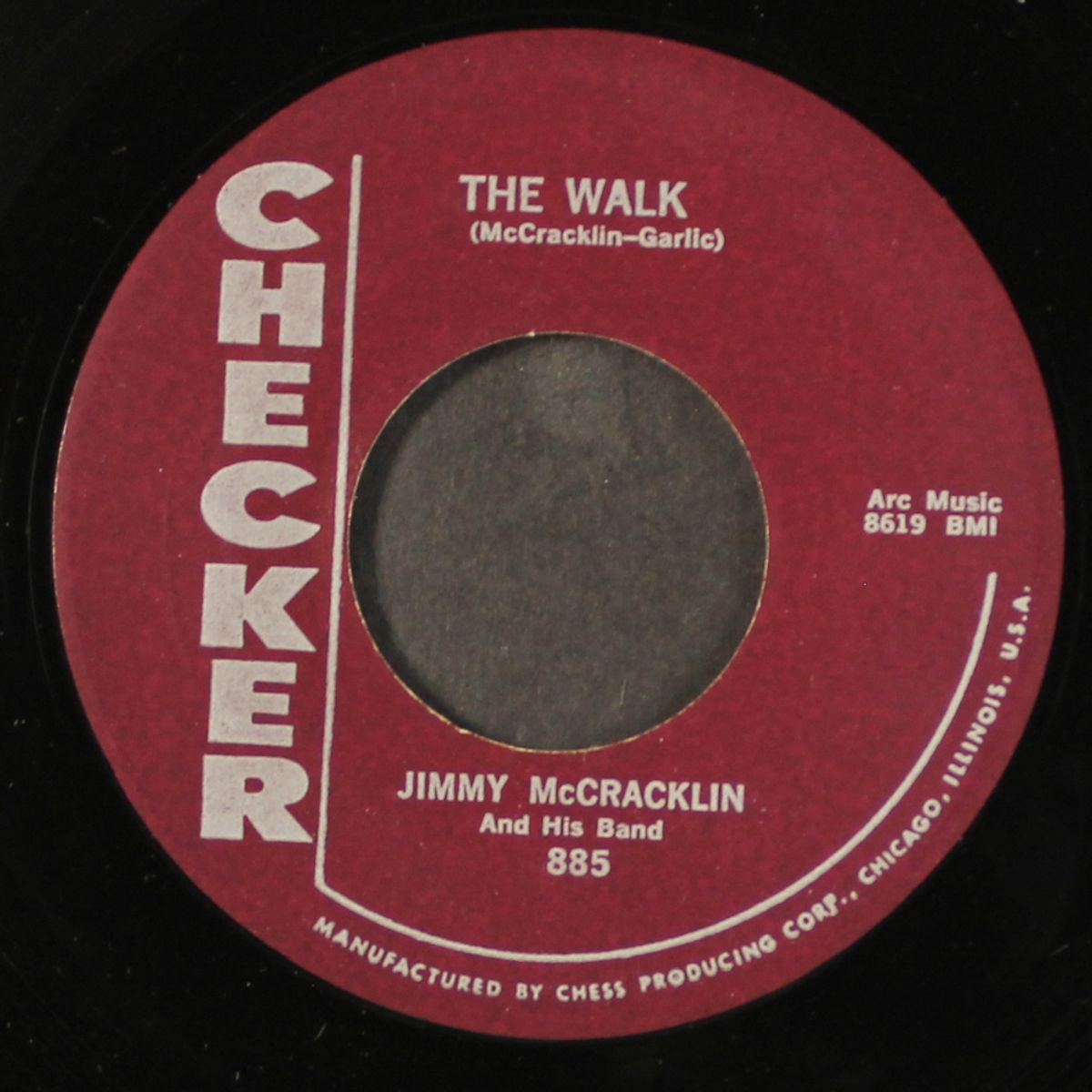 the walk / i'm to blame by JIMMY MCCRACKLIN