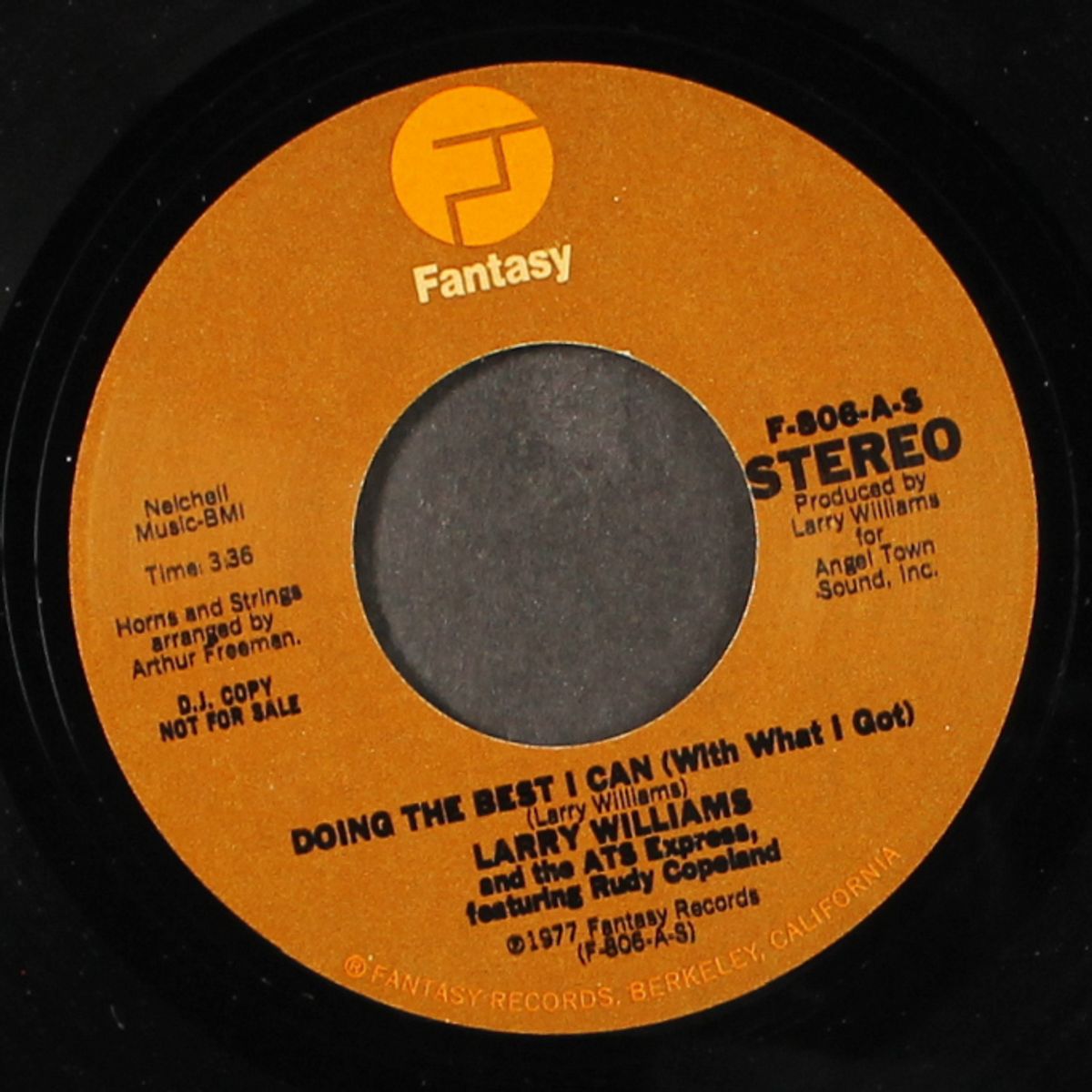 doing the best i can (with what i got) / mono by LARRY WILLIAMS