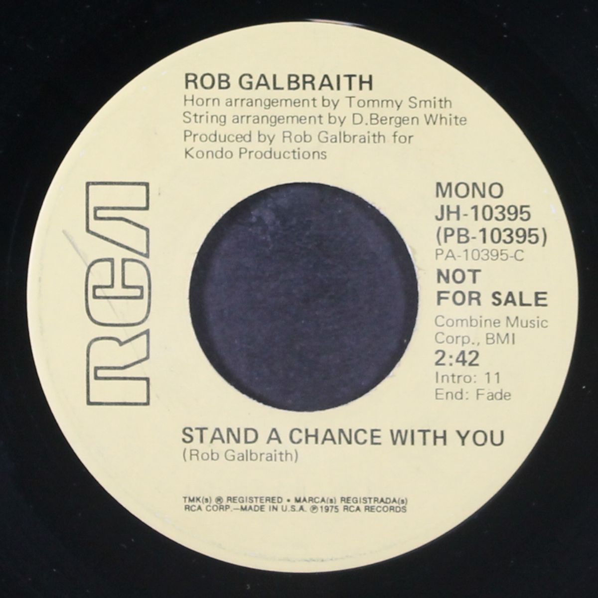 stand a chance with you / mono by ROB GALBRAITH