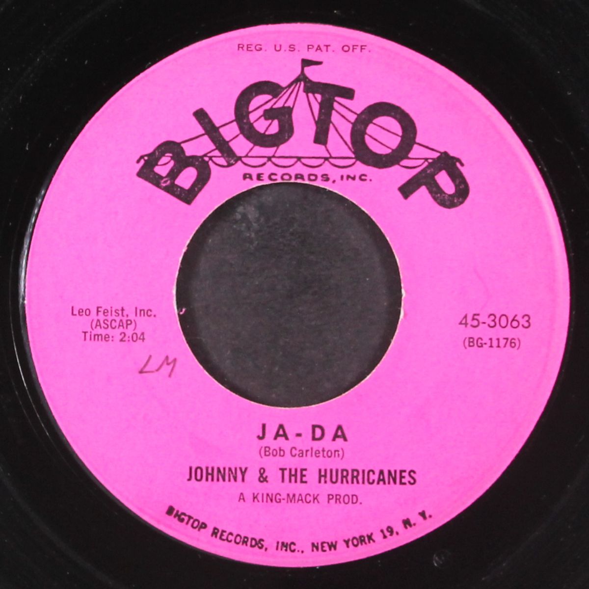 ja-da / mr. lonely by JOHNNY & HURRICANES