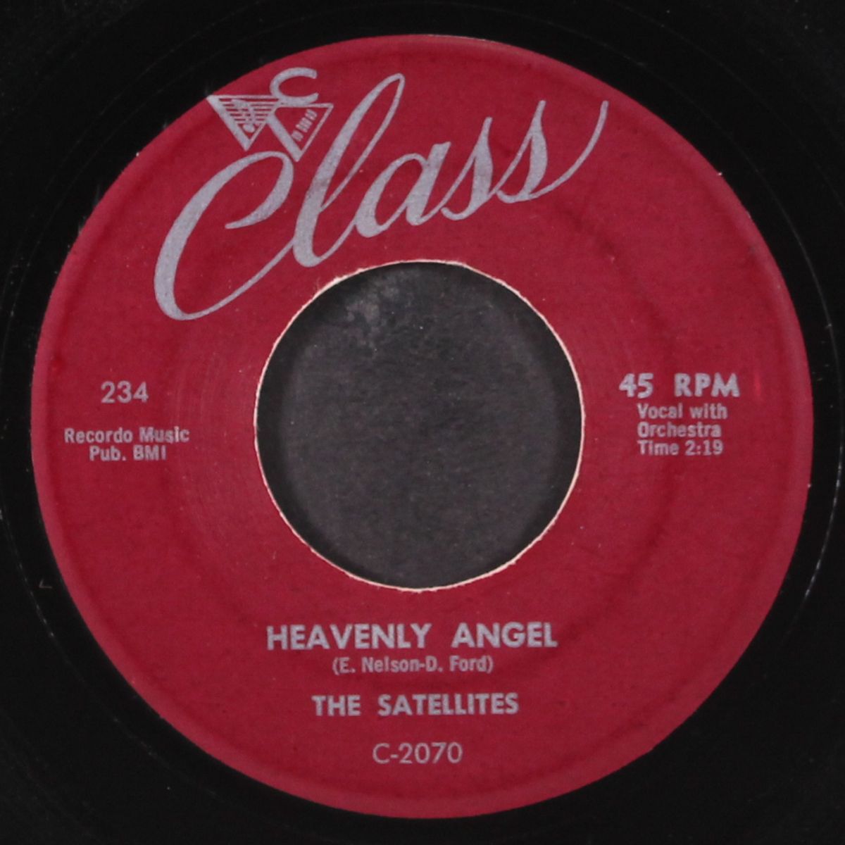 heavenly angel / you ain't sayin' nothin' by SATELLITES