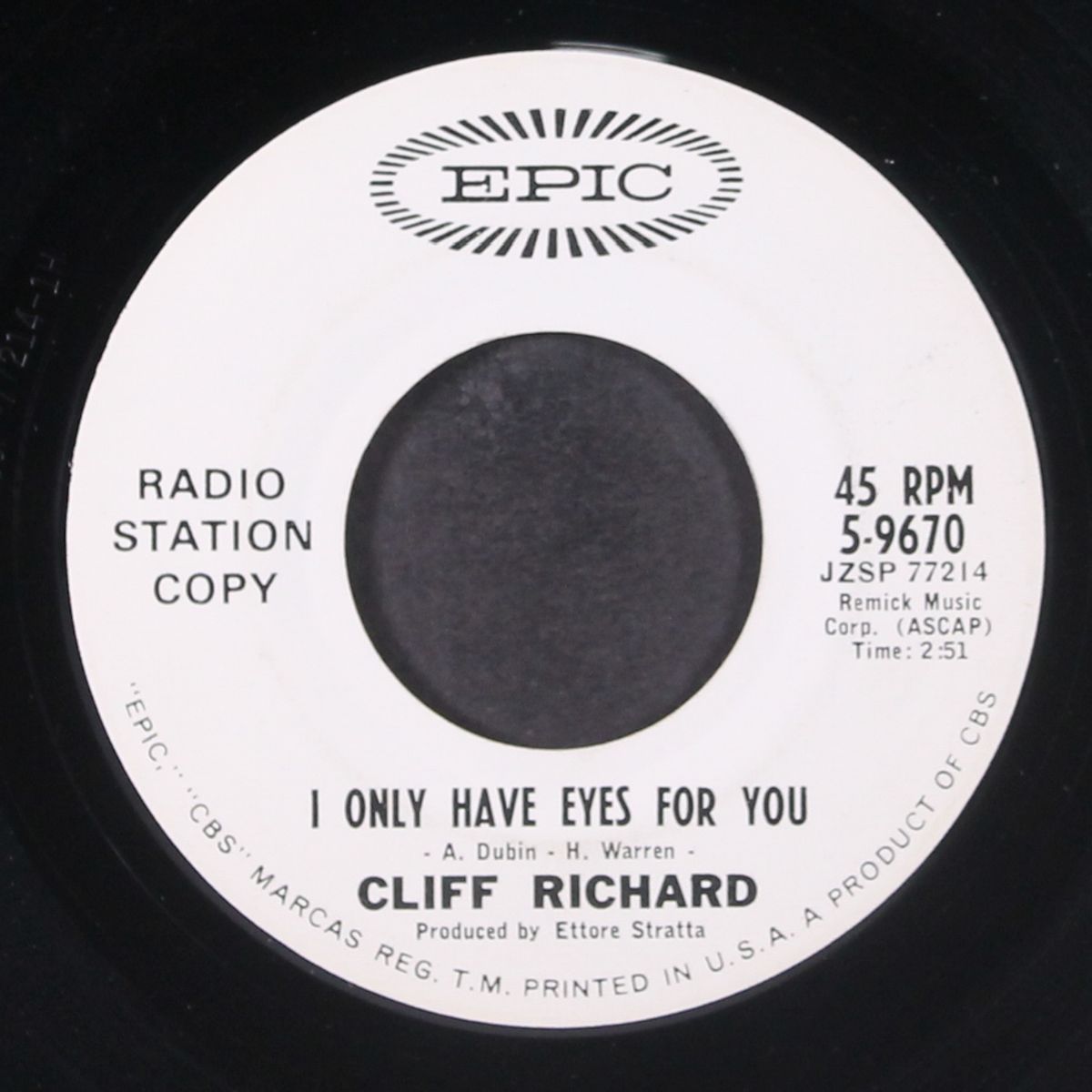 i'm the lonely one by CLIFF RICHARD