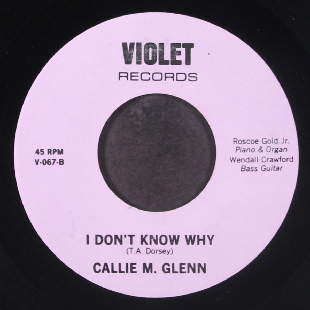long, long journey / i don't know why by CALLIE M. GLENN