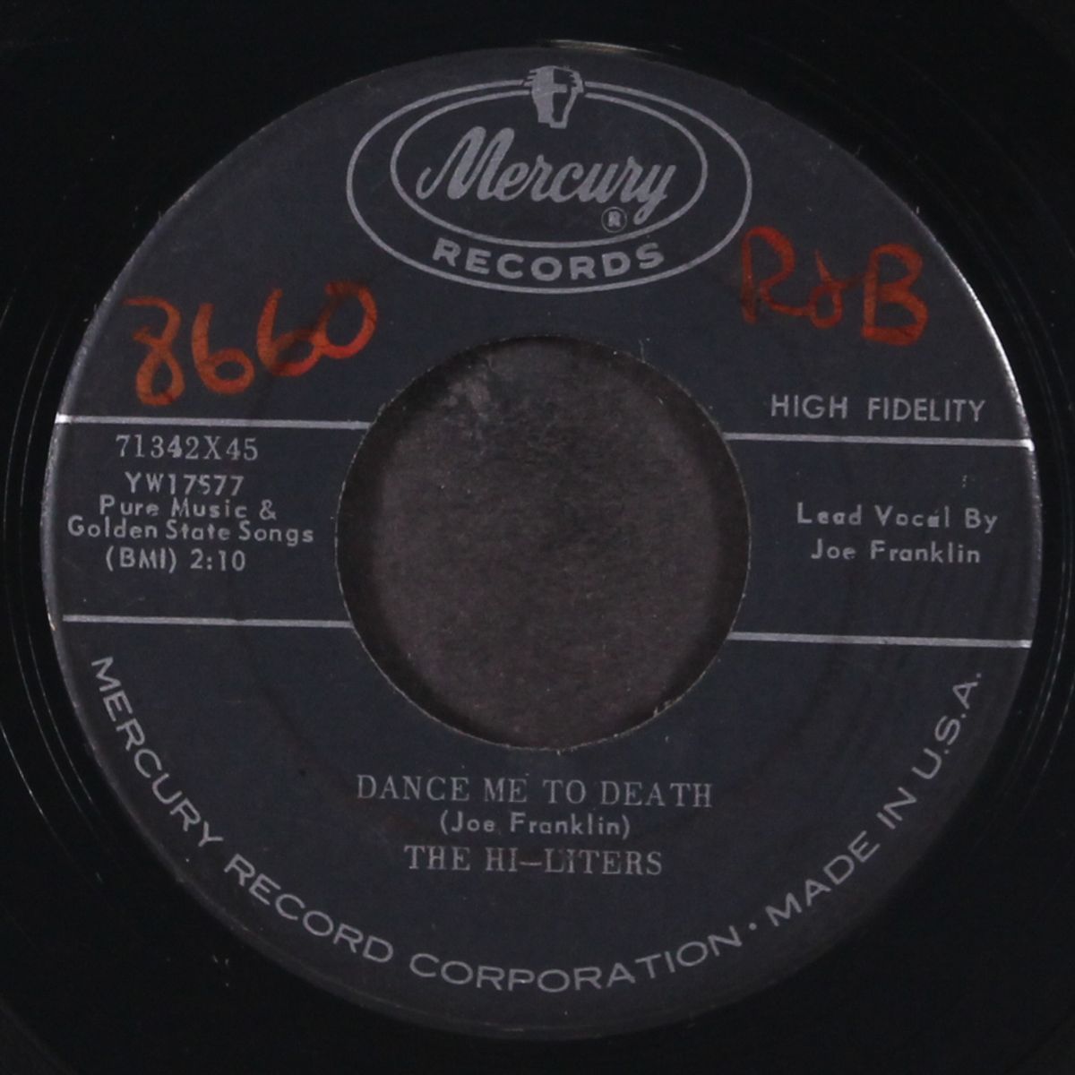 dance me to death / cha cha rock by HI-LITERS