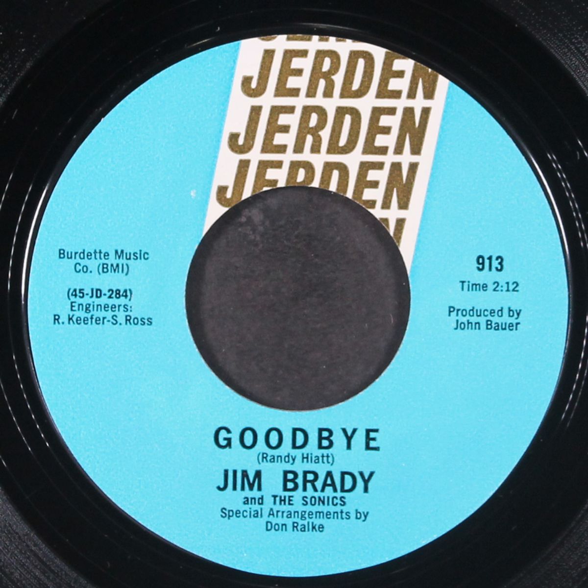 near my soul / goodbye by JIM BRADY & SONICS