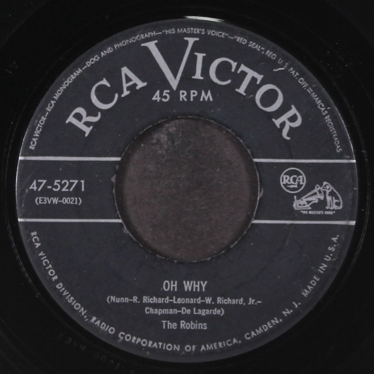 oh why / all night baby by ROBINS