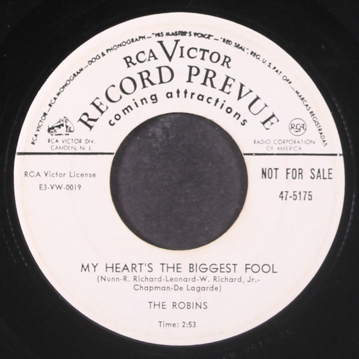 a fool such as i / my heart's the biggest fool by ROBINS