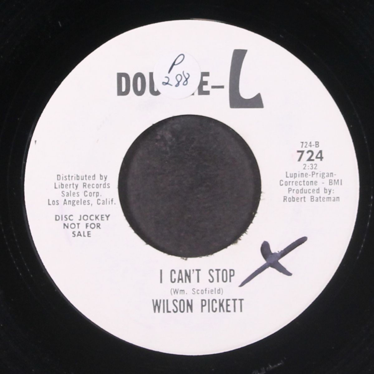 i'm down to my last heartbreak / i can't stop by WILSON PICKETT