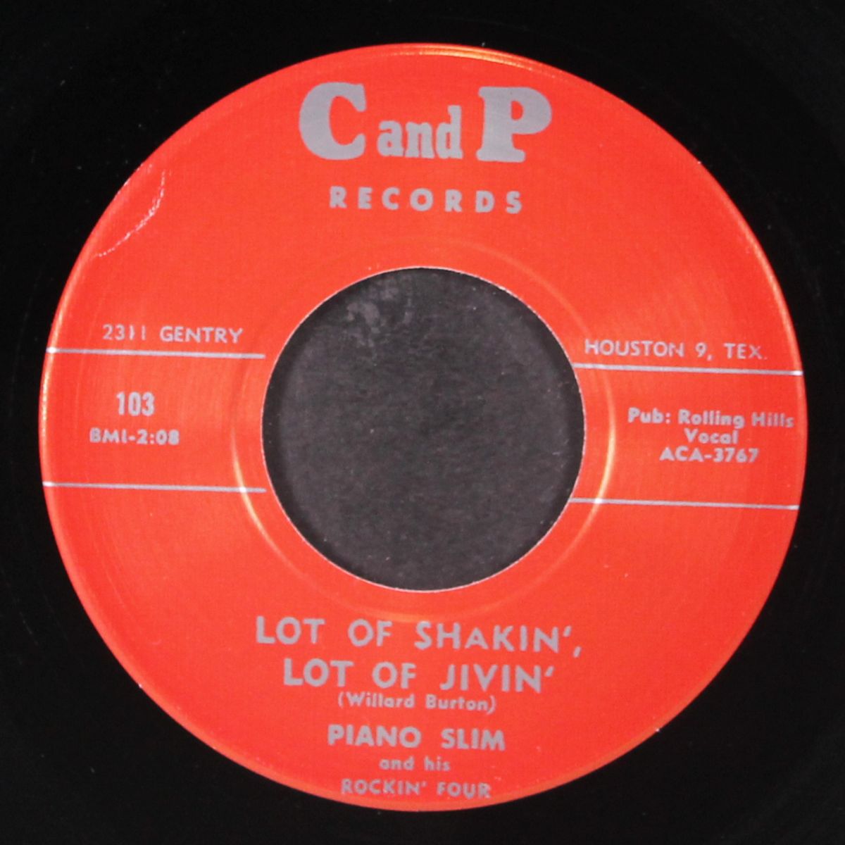 lot of shakin', lot of jivin' by PIANO SLIM