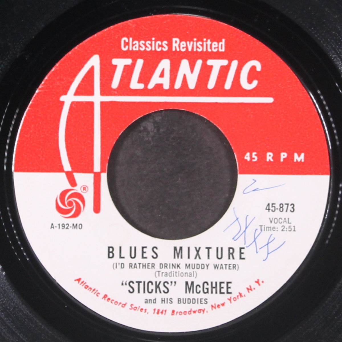 drinkin' wine spo-dee-o-dee / blues mixture by STICKS MCGHEE