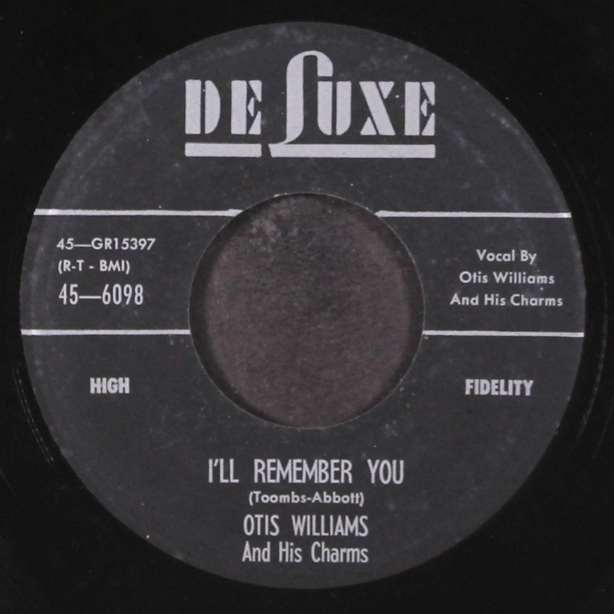 gypsy lady / i'll remember you by OTIS WILLIAMS & CHARMS