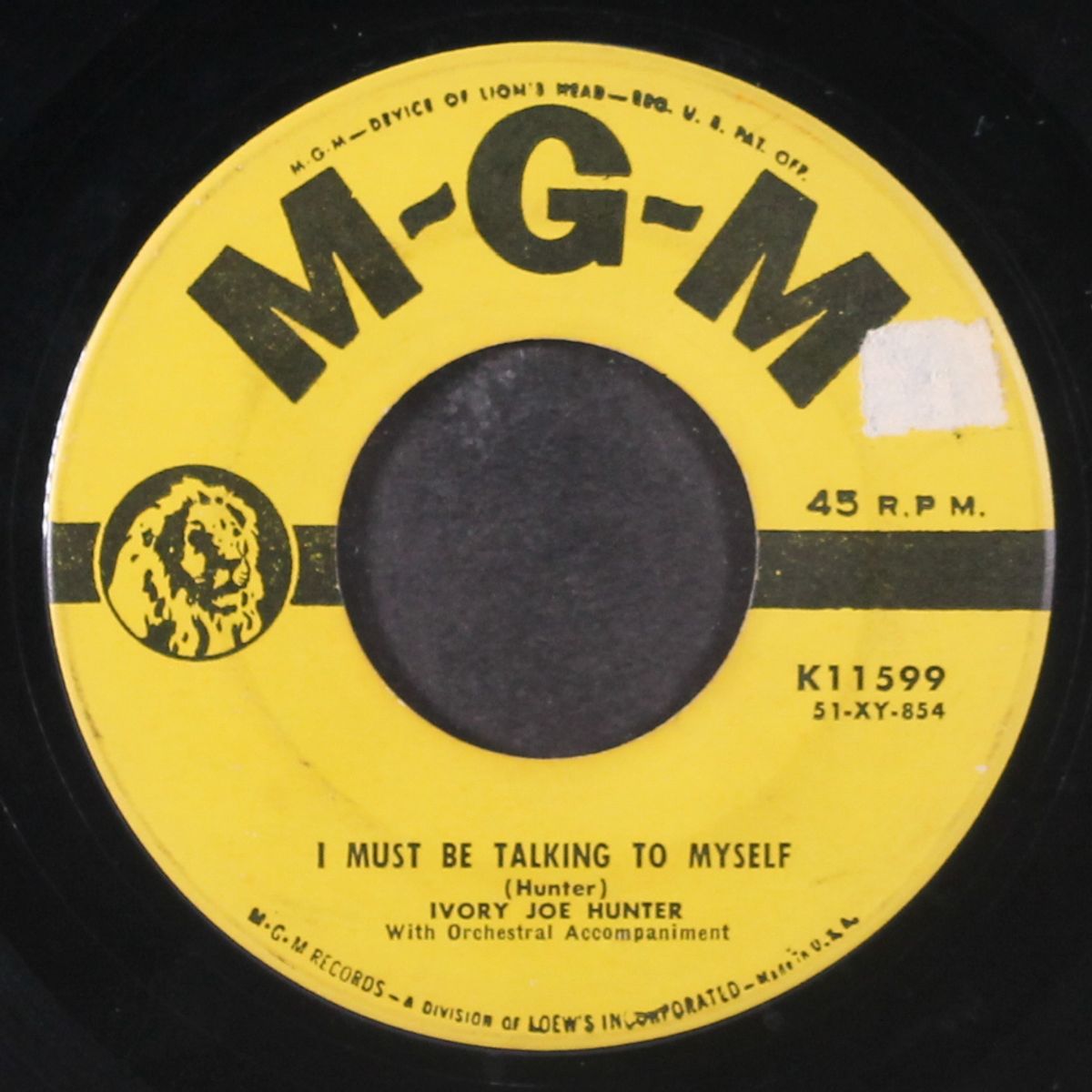 i must be talking to myself / my best wishes by IVORY JOE HUNTER