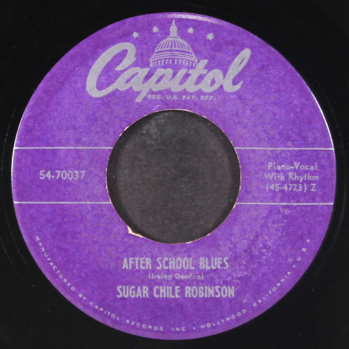 numbers boogie / after school blues by SUGAR CHILE ROBINSON