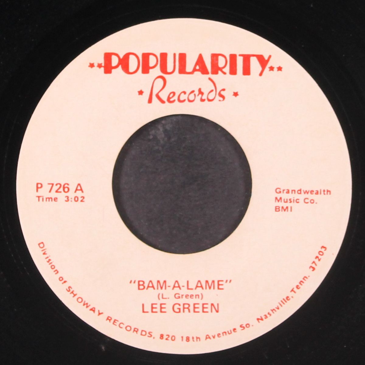 bam-a-lame / mad dog woman by LEE GREEN
