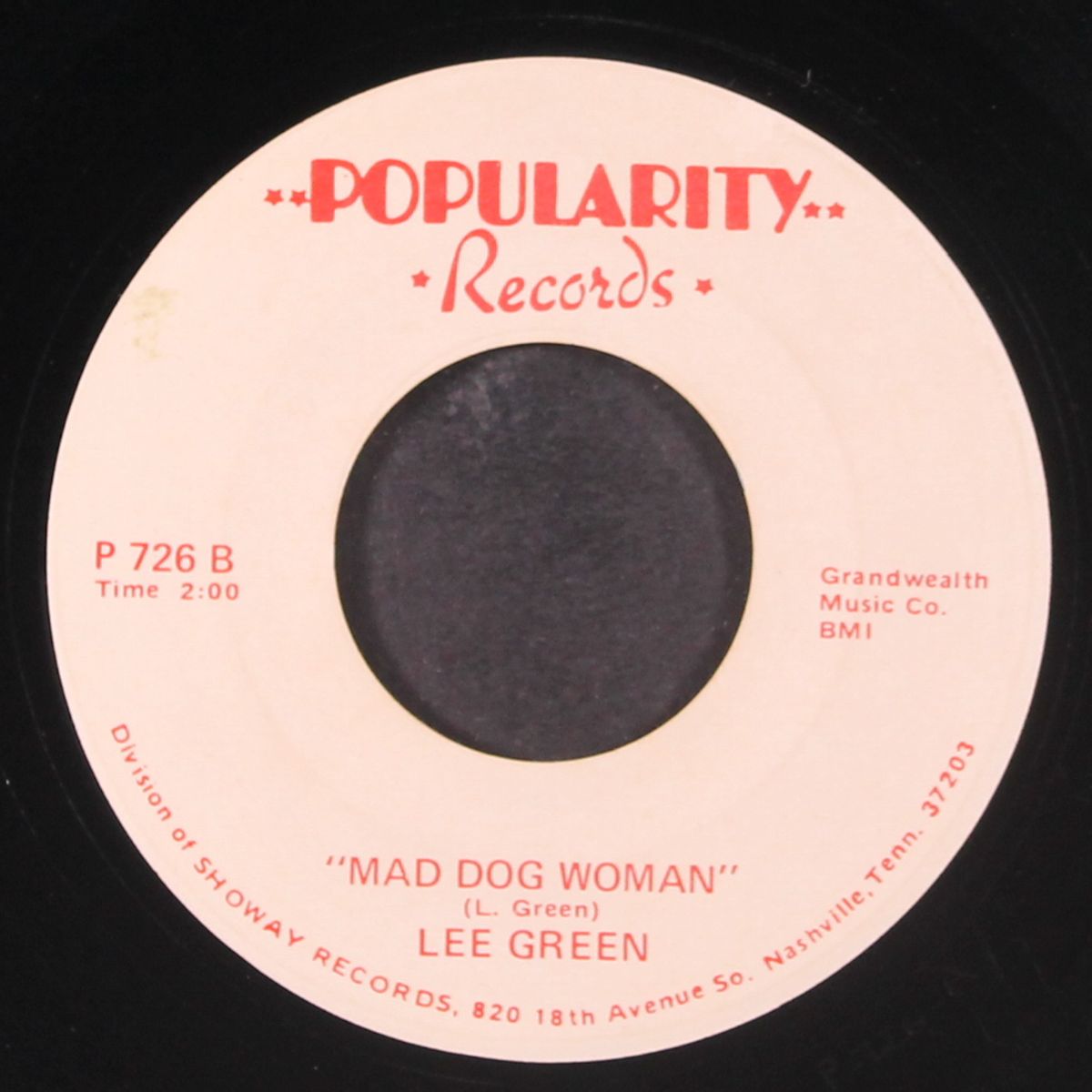 bam-a-lame / mad dog woman by LEE GREEN