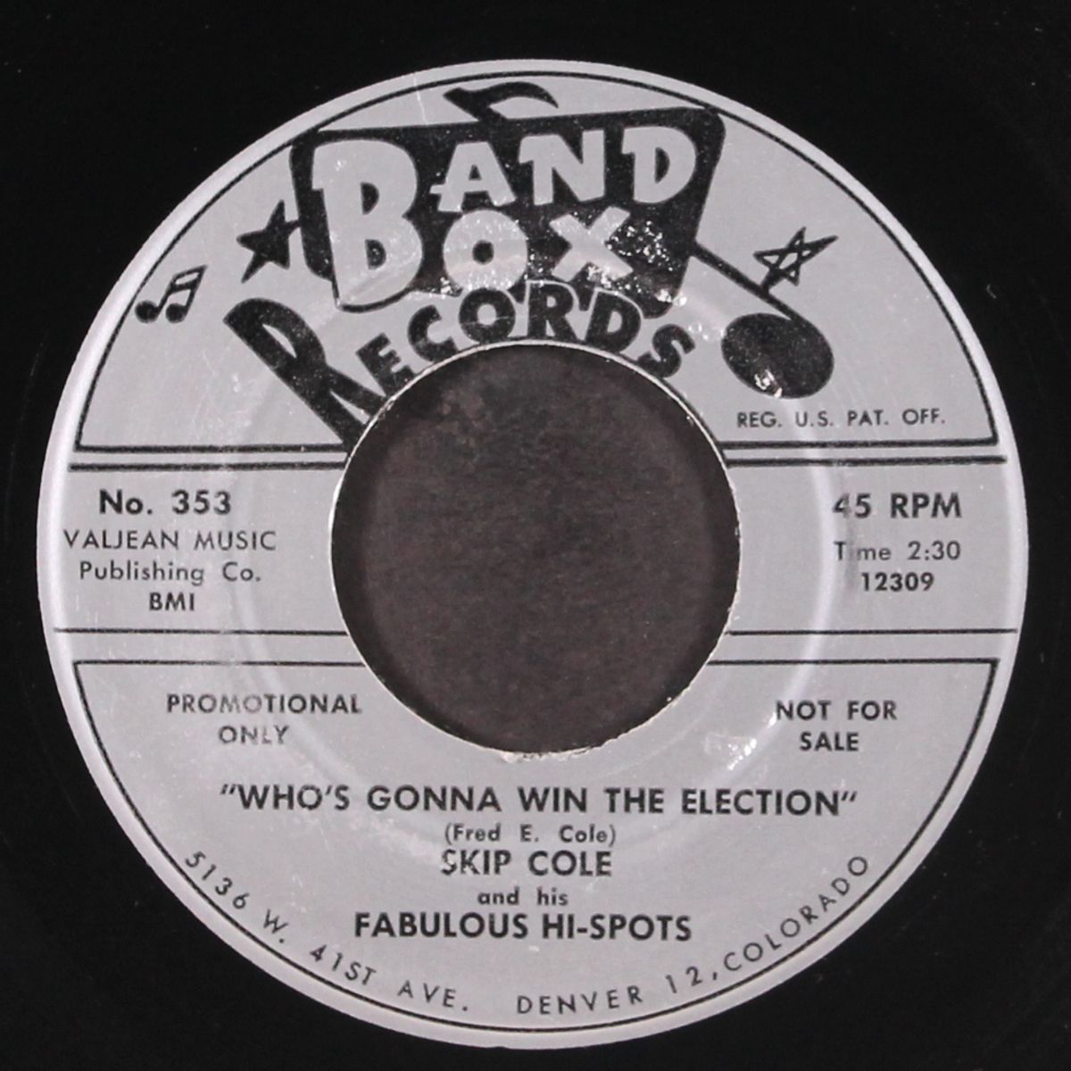 twist & freeze / who's gonna win the election by SKIP COLE