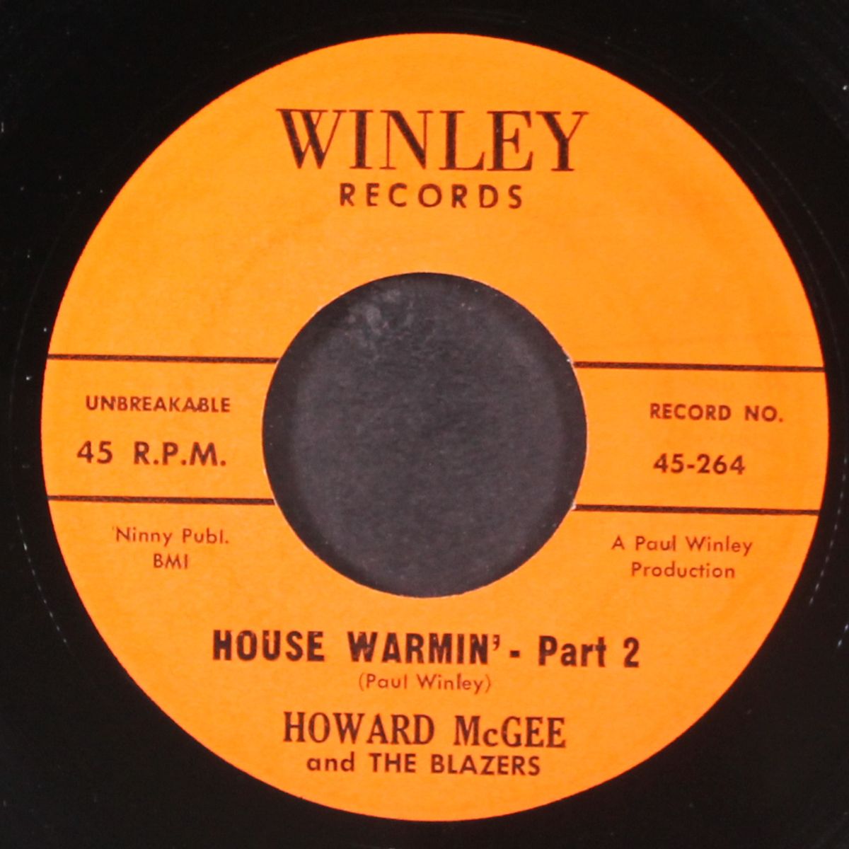 house warmin' by HOWARD MCGEE & BLAZERS