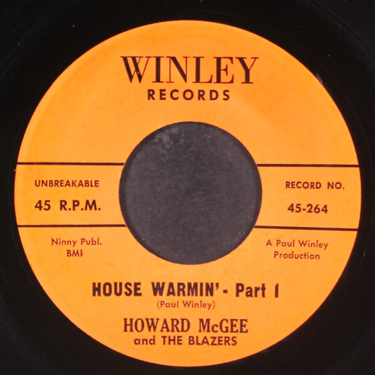 house warmin' by HOWARD MCGEE & BLAZERS
