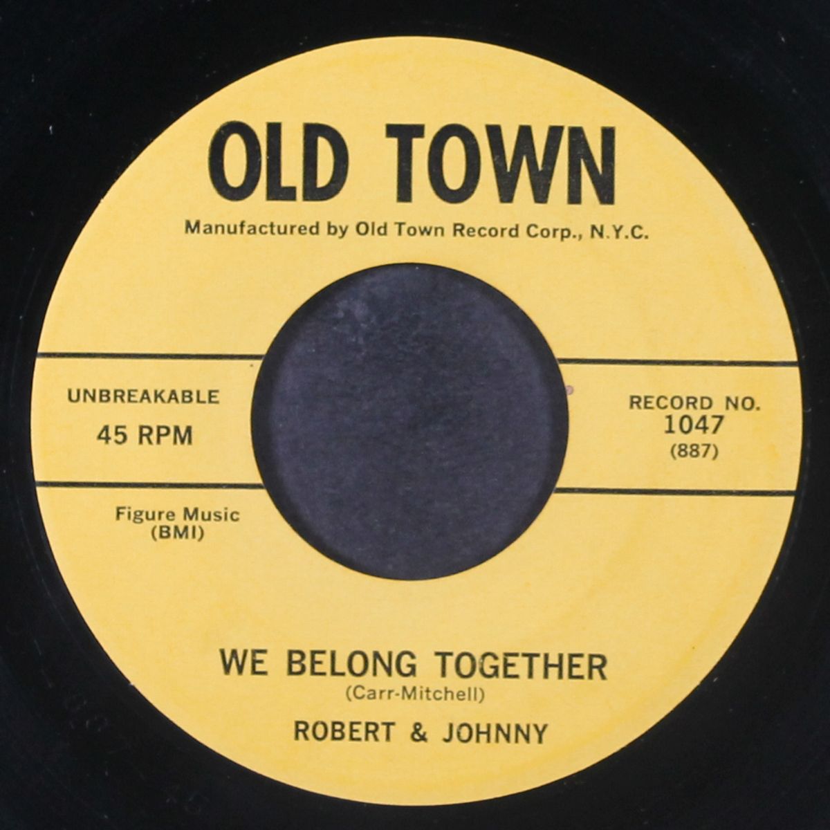 we belong together / in the rain by ROBERT & JOHNNY
