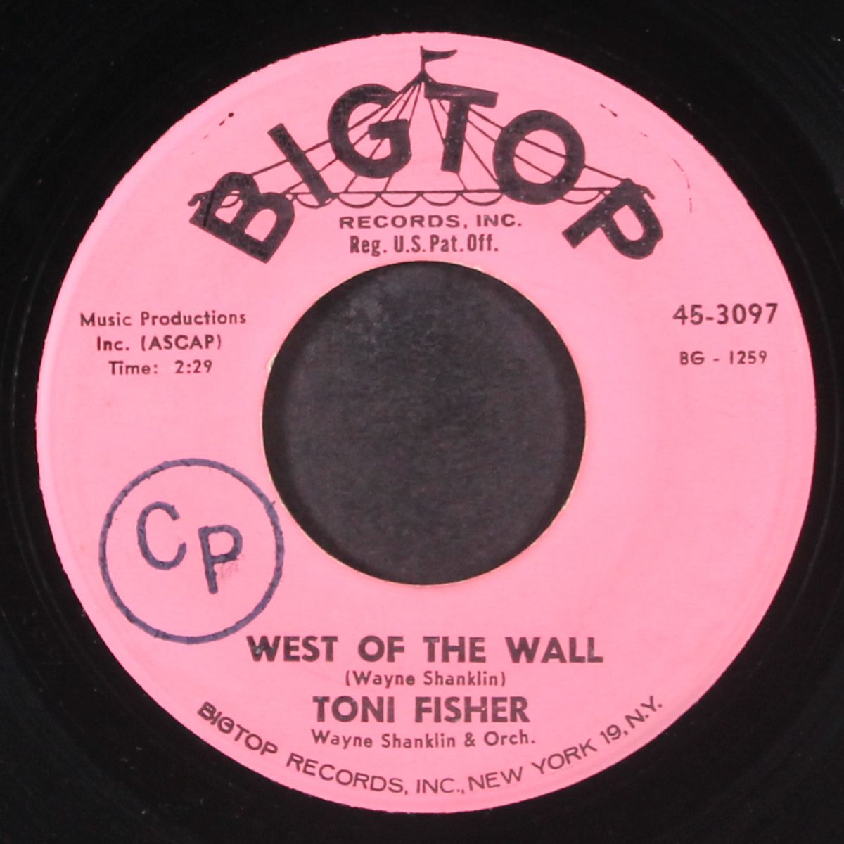 west of the wall / what did i do by TONI FISHER