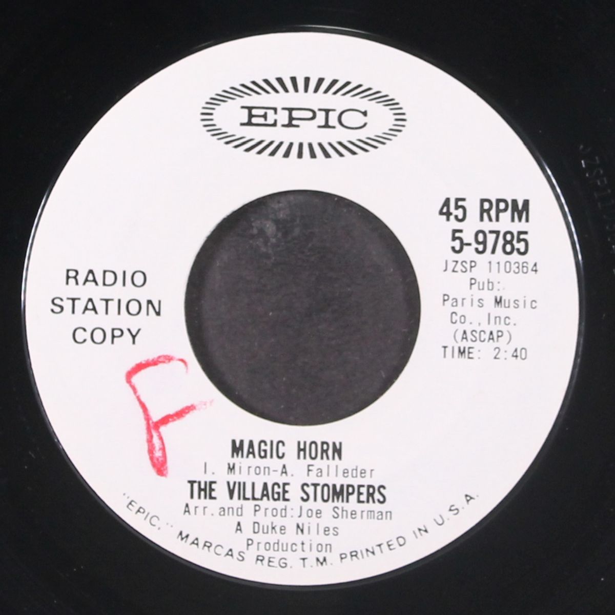 brother, can you spare a dime? / magic horn by VILLAGE STOMPERS