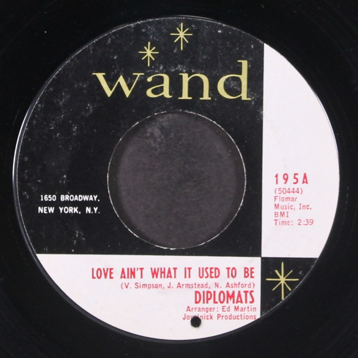 love ain't what it used to be by DIPLOMATS